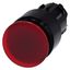 Illuminated mushroom pushbutton, 22 mm, round, plastic, red, 30 mm, latching, 3SU1001-1AA20-0AA0-Z Y10 thumbnail 2