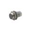 Proximity switch, E57 Premium+ Short-Series, 1 NC, 2-wire, 40 - 250 V AC, M18 x 1 mm, Sn= 5 mm, Flush, Stainless steel, Plug-in connection M12 x 1 thumbnail 1