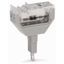 Component plug 2-pole with diode 1N4007 gray thumbnail 1