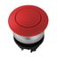 Mushroom push-button, stay-put, red thumbnail 1