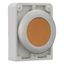 Illuminated pushbutton actuator, RMQ-Titan, Flat, momentary, orange, Blank, Metal bezel thumbnail 11