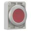 Illuminated pushbutton actuator, RMQ-Titan, Flat, momentary, red, Blank, Metal bezel thumbnail 7
