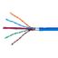 U/UTP Cable Cat.6a, 4x2xAWG23/1, 500MHz, LS0H, Eca, blue thumbnail 2