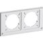 Front plate suitable for two 63 A outlets incl. screws thumbnail 2