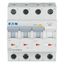 RCD/MCB combination, 16 A, 30 mA, MCB trip characteristic: D, 3p+N, RCD trip characteristic: A thumbnail 10