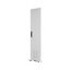 Cable area door, ventilated, IP42, MCC, right, HxW=2000x425mm, grey thumbnail 2