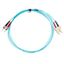 FO Patchcord Duplex ST/SC, 50/125æm OM3, LS0H-3, aqua, 5.0m thumbnail 5