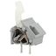 Stackable PCB terminal block finger-operated levers 2.5 mm² gray thumbnail 1