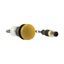 Indicator light, Flat, Cable (black) with M12A plug, 4 pole, 0.5 m, Lens yellow, LED white, 24 V AC/DC thumbnail 11