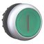 Illuminated pushbutton actuator, RMQ-Titan, Flush, maintained, green, inscribed, Bezel: titanium thumbnail 14