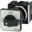 On-Off switch, T0, 20 A, centre mounting, 3 contact unit(s), 6 pole, with black thumb grip and front plate thumbnail 4