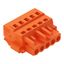 1-conductor female connector CAGE CLAMP® 2.5 mm² orange thumbnail 1