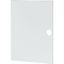 Replacement door, white, 2-row, for flush-mounting (hollow-wall) compact distribution boards thumbnail 2