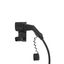Charging cable holder with integrated Type 2 charging plug receptacle thumbnail 2