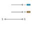 3-conductor sensor terminal block with colored conductor entries 2.5 m thumbnail 4