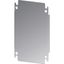 Mounting plate, galvanized, for HxW=800x600mm thumbnail 4