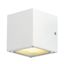 SITRA CUBE wall lamp, GX53, max. 2x9W, aluminium, white thumbnail 1