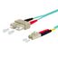 OpDAT patch cord SC-D/LC-D OM3, 10.0 m thumbnail 1