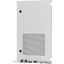 Section wide door, ventilated, right, HxW=700x425mm, IP31, grey thumbnail 6