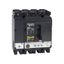 circuit breaker ComPact NSX160B, 25 kA at 415 VAC, MicroLogic 2.2 trip unit 160 A, 4 poles 4d thumbnail 2