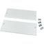 Snap-on cover, closed, BS, HxW=150x600mm, grey thumbnail 5