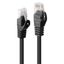 3m Cat.6 U/UTP Network Cable, Black RJ45, M/M, 250MHz, CCA thumbnail 1