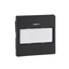 Rocker with labelling field and indicator window, anthracite, System M thumbnail 4