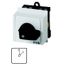 ON-OFF switches, T0, 20 A, service distribution board mounting, 2 contact unit(s), Contacts: 3, 45 °, maintained, With 0 (Off) position, 0-1, Design n thumbnail 1