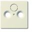 1743-82 CoverPlates (partly incl. Insert) future®, solo®; carat®; Busch-dynasty® ivory white thumbnail 1