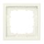 DELTA style, titanium white frame 1-fold, 82x 82 mm thumbnail 1