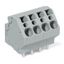 PCB terminal block 4 mm² Pin spacing 5 mm gray thumbnail 5