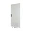 Section door, ventilated IP42, hinges right, HxW = 1400 x 850mm, grey thumbnail 5