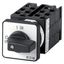 On-Off switch, T0, 20 A, flush mounting, 6 contact unit(s), 9-pole, 2 N/O, 1 N/C, with black thumb grip and front plate thumbnail 4