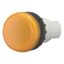 Indicator light, RMQ-Titan, Flush, without light elements, For filament bulbs, neon bulbs and LEDs up to 2.4 W, with BA 9s lamp socket, orange thumbnail 2