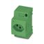 Socket outlet for distribution board Phoenix Contact EO-J/UT/LED/GN 250V 16A AC thumbnail 3