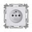 5519H-A02557 70 Single socket outlet , shuttered thumbnail 1