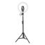 Tripod Floor Stand - Holder for Selfies with 12" LED Ring Light thumbnail 1