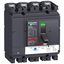 circuit breaker ComPact NSX160F, 36 KA at 415 VAC, TMD trip unit 100 A, 4 poles 4d thumbnail 1