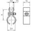 1020 11-16 A4 Tensioning wire clip for cable 4-9 mm 11-16mm thumbnail 2