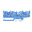 2022-1804 4-pin carrier terminal block; for DIN-rail 35 x 15 and 35 x 7.5; blue thumbnail 1