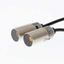 Photoelectric sensor, M18 threaded barrel, metal, red LED, through-bea thumbnail 2