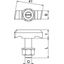 MS50HB M10x30 A4 Hook-head screw for profile rail MS5030 M10x30mm thumbnail 2