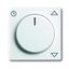 Busch-Timer®, Control elements future® linear, Cover plate for Comfort Blind insert, studio white thumbnail 3