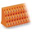 Triple-deck PCB terminal block 2.5 mm² Pin spacing 7.62 mm orange thumbnail 4