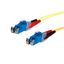 OpDAT patch cord E2000-D/E2000-D OS2, 15.0 m thumbnail 1