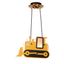 Yellow Excavator Pendant Light Nursey thumbnail 1