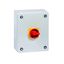 Main switch, T3, 32 A, surface mounting, 4 contact unit(s), 8-pole, Emergency switching off function, With red rotary handle and yellow locking ring, thumbnail 16