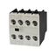 Auxiliary contact module, 4 pole, Ith= 16 A, 2 N/O, 2 NC, Front fixing, Screw terminals, DILA, DILM7 - DILM38 thumbnail 5