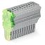 1-conductor female connector Push-in CAGE CLAMP® 1.5 mm² green-yellow/ thumbnail 1