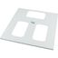 Top plate, F3A-flanges XF, for, WxD=600x800mm, IP55, grey thumbnail 3